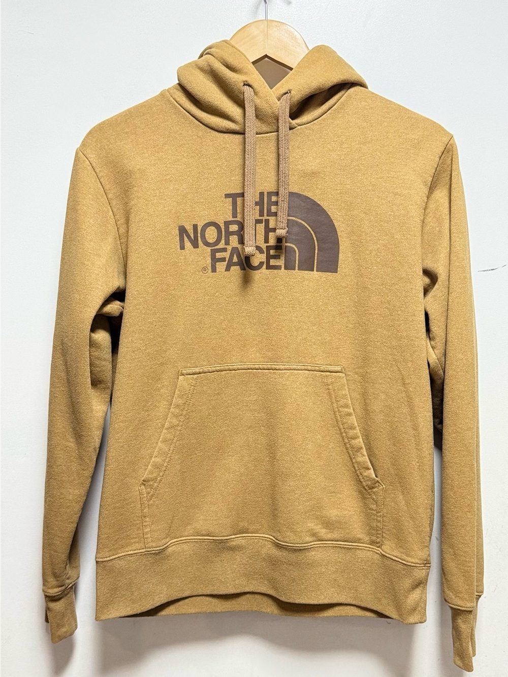The North Face Men’s Brown Logo Pullover Hoodie